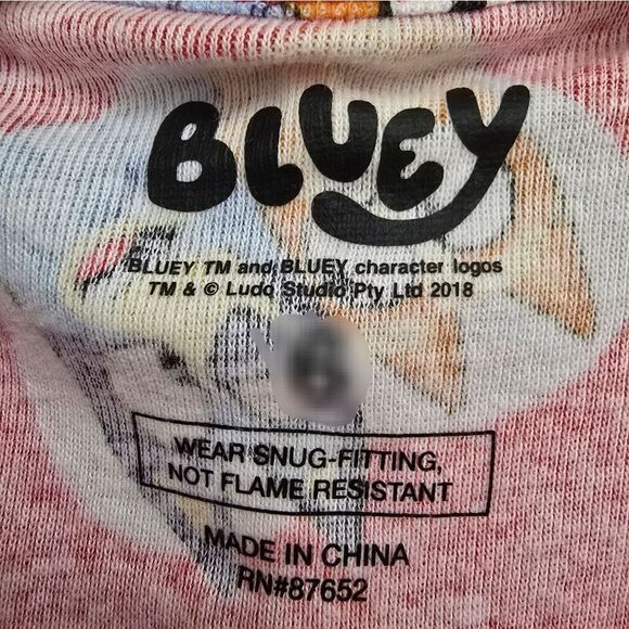 NWT Kids Girl / Boy Spring 2-Piece Bluey & Bingo Pajama Set 100% Cotton - Picture 4 of 9